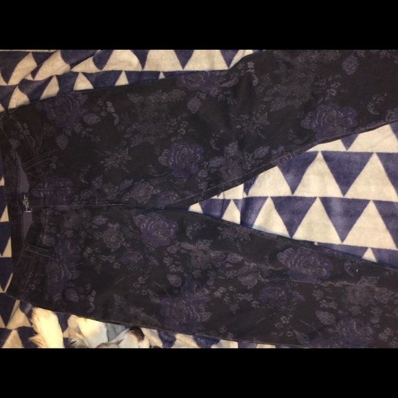 Faded Glory floral jeggings