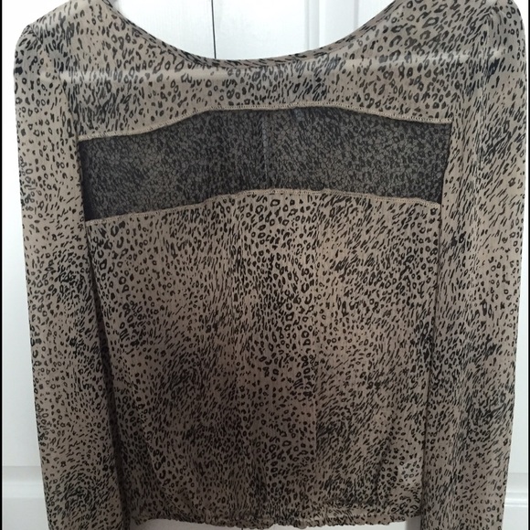 Urban Outfitters sheer long sleeve
