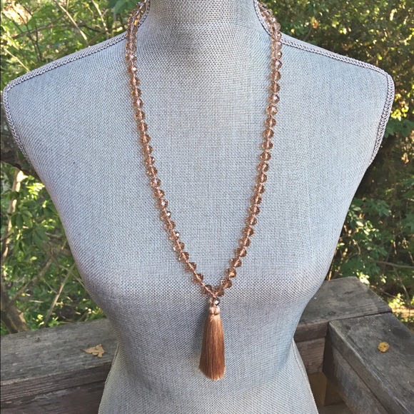 Tassel necklace