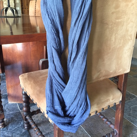Blue Infiniti Scarf