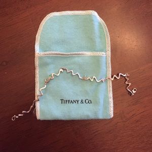 Authentic Tiffany's zig zag bracelet.