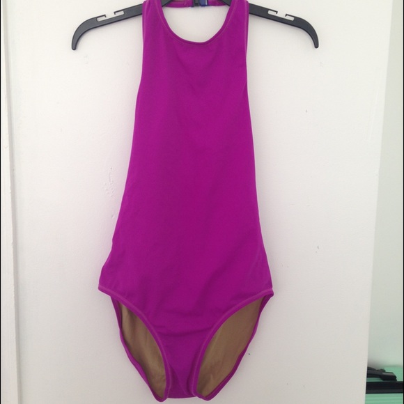 Magenta Bathing Suit