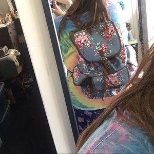 Floral backpack