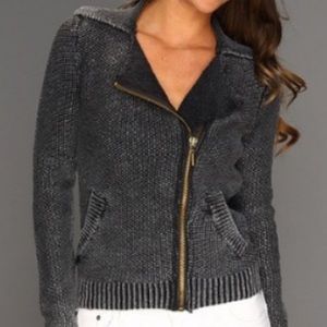 Free People Zip Sweater