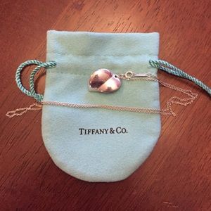 Authentic Tiffany heart necklace