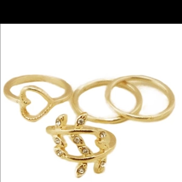 4pc/set midi ring set - Picture 2 of 4