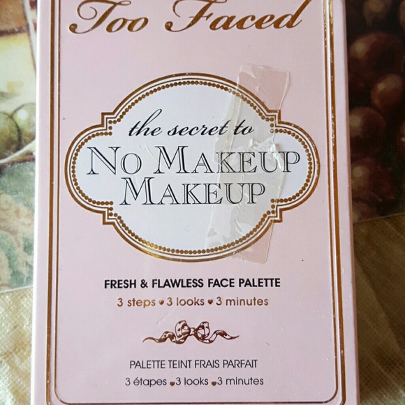 Too Faced the secret to no makeup makeup
