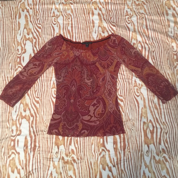 Weston Wear Vintage Anthro Blouse Med Fun Design