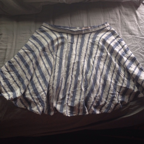 Forever 21 contemporary striped skirt