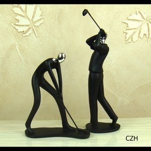 #Golf statue,