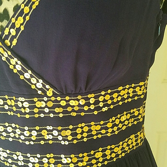 Maggie London Purple Silk Dress - Picture 2 of 4