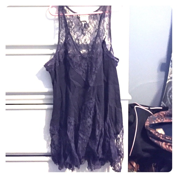 Free people lace tank top