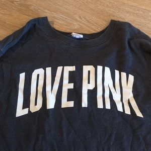 PINK Oversized Crew Neck