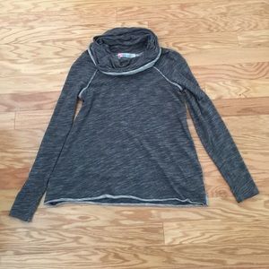 FREE PEOPLE beach cowl neck long sleeved sweater