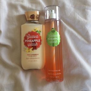 New Guava Pineapple Splash Lotion and Fragrance