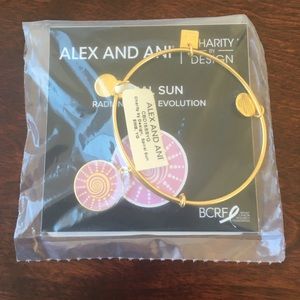 Alex & Ani // Breast Cancer Bangle