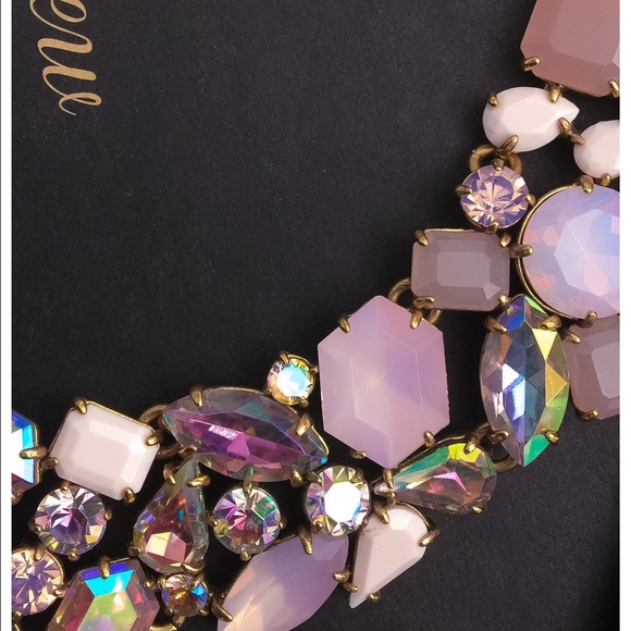 ๐NWT, JCrew Pink Crystal Necklace ๐ - Picture 4 of 4