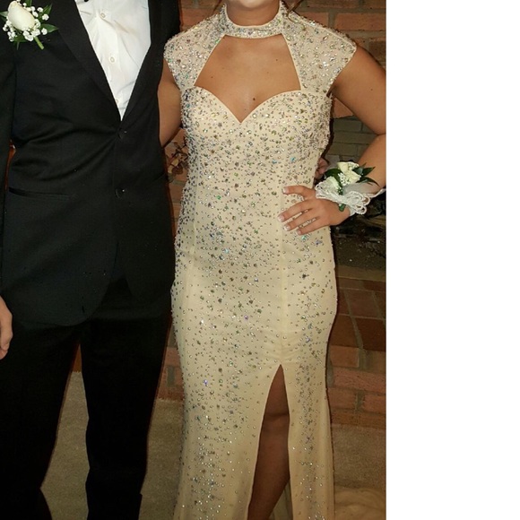 Rachel Allan nude prom dress