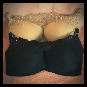 Bundle of 2 soma intimates lace cami Bras size 34D