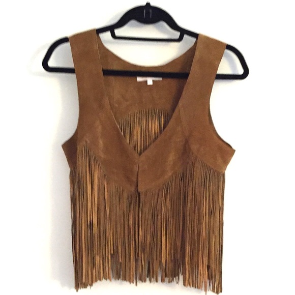 LaRok Jackets & Blazers - 🎉HP🎉LaRok Suede Fringe Vest
