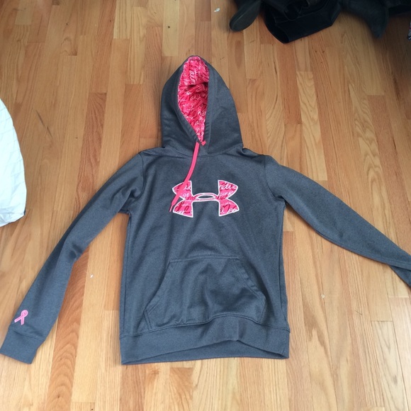 Breast cancer Under Armour sweatshirt