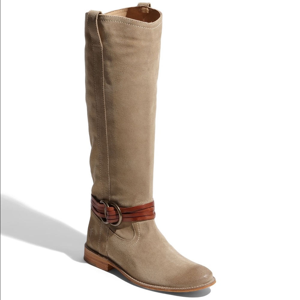 Frye Shirley Suede Boots - Size 7.5