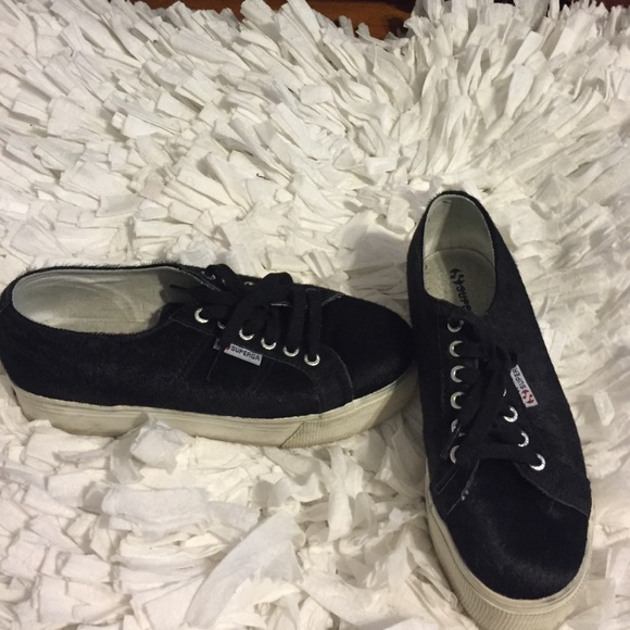 Cow hair sneakers ✖️SOLD ✖️‼️