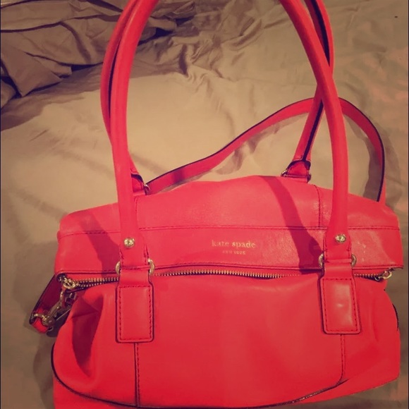 kate spade Handbags - Bright red Kate spade