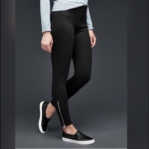 Gap Zip Ponte Pant - Legging