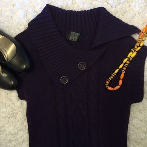 *Last Chance* Deep purple sweater
