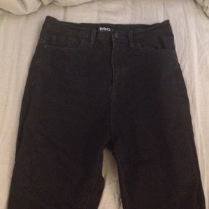 Black high waisted skinny jeans