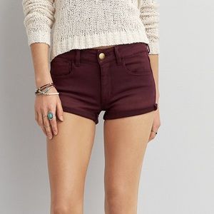 AEO Denim X Hi-Rise Shortie