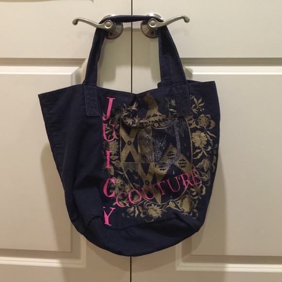 Denim Juicy Couture Tote 💕💕💕 - Picture 1 of 2
