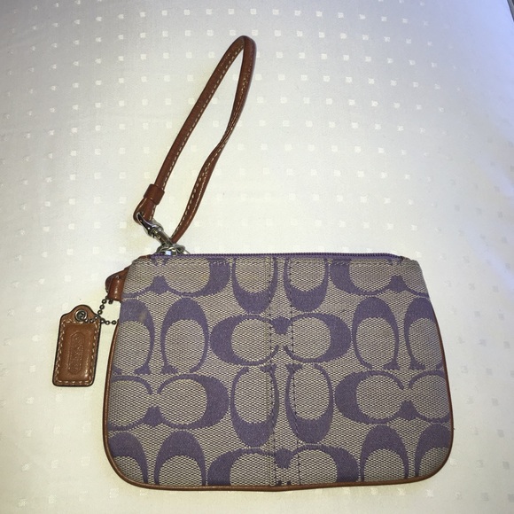 COACH wristlet