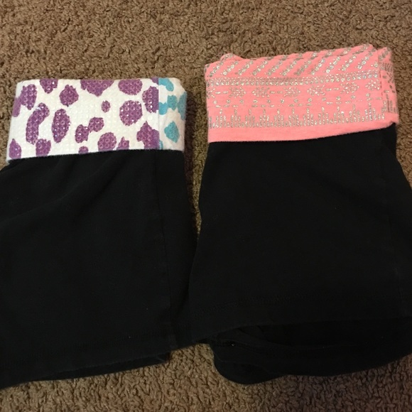 Bundle of yoga shorts