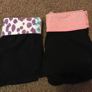 Bundle of yoga shorts