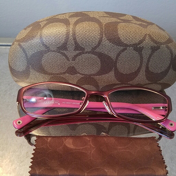 HURRY! 1 hr ONLY COACH GLASSES AND CASE