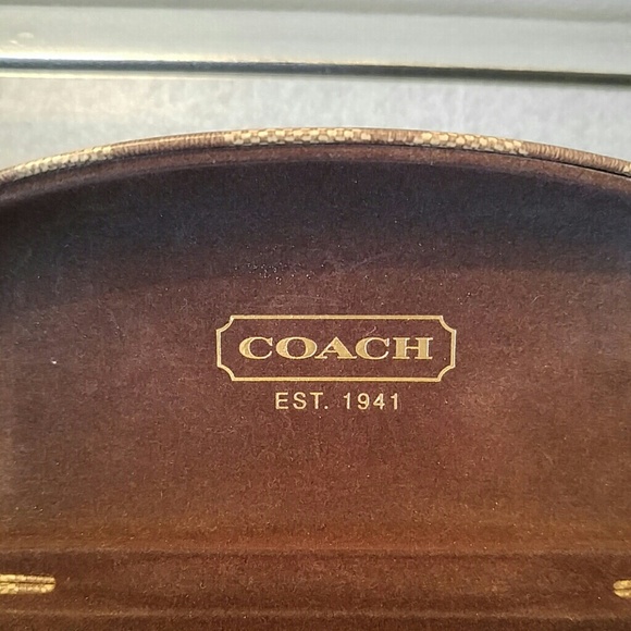 HURRY! 1 hr ONLY COACH GLASSES AND CASE