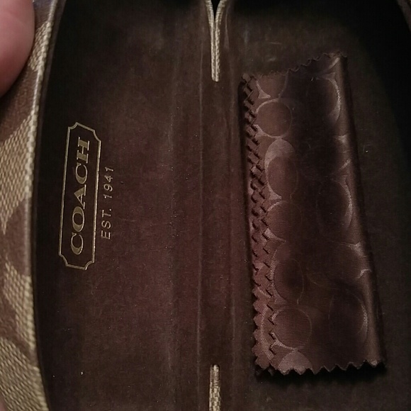 HURRY! 1 hr ONLY COACH GLASSES AND CASE