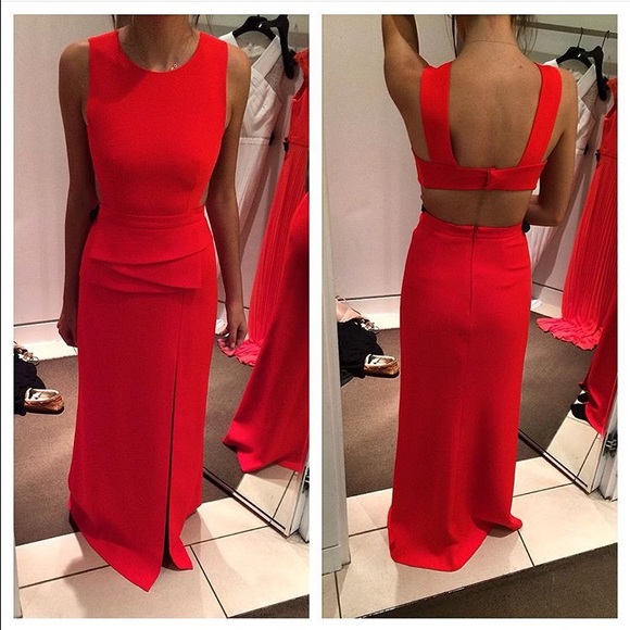 BCBG gown