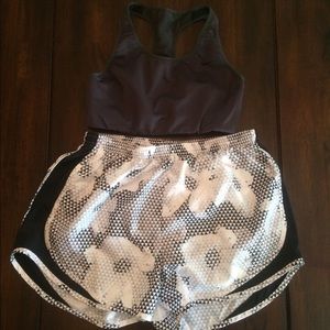 Nike Sports Bra and Shorts Bundle