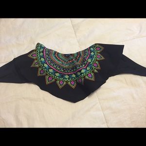 Flowy top, tribal print
