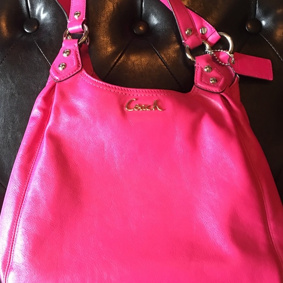 Pink Coach Bag