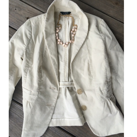 JCrew Cream colored Blazer