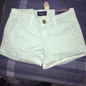American eagle never worn midi shorts