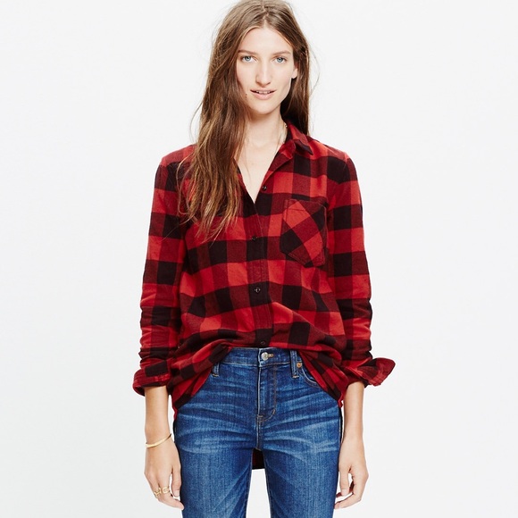 Madewell flannel shirt