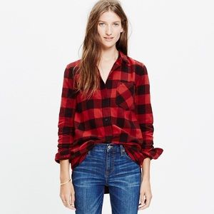 Madewell flannel shirt