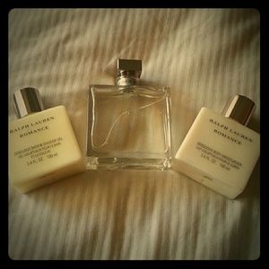 Ralph Lauren Romance Perfume and Shower Gel/Lotion