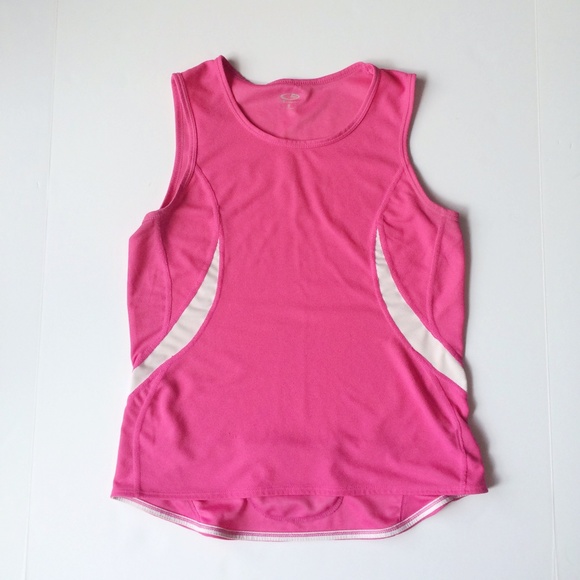 Champion Pink Workout Shirt with Back Pocket