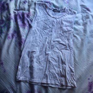 "Girls bite back" cut off tee